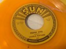 ROCKABILLY '55 CHARLIE FEATHERS PEEPIN' EYES '73 YELLOW WAX REPRO 45 nm- SUN