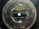78rpm PANINA MORSKOY SEREBRYAKOV trio Dargomyzhsky RARE RUSSIAN G&T ANGEL 1902