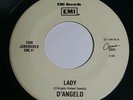 D'angelo Lady  45rpm record 7 Rap Hip hop
