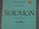 HMV ASD 272 GRIEG & SCHUMANN PIANO CONCERTOS SOLOMON ED1 1st NM