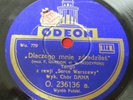CHOR DANA 78 rpm ODEON 236136 polish V+