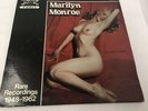 Marilyn Monroe Rare Recordings 1948-1962 Vinyl LP S.H. 2013 Sandy Hook Near Mint