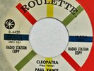 PAUL VANCE Cleopatra / Sadie’s Shawl ROULETTE 45 popcorn tittyshaker VG++ HEAR