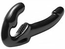 Strap U Black Revolver II Strapless Strap-On Dildo