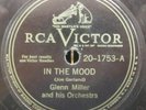 78rpm Glenn Miller / In The Mood / Sunrise Serenade