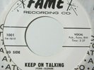 northern soul 45 JAMES BARNETT Keep On Talking FAME listen