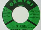 northern sweet soul 45 JIMMY CONWELL To much GEMINI listen