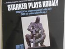Saga 5386 Kodaly Cello Sonata op.8 Janos Starker stereo Ex+