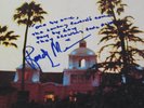 The Eagles Band Signed RAREST Handwritten Lyric Randy Meisner HOTEL CALIFORNIA