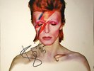 DAVID BOWIE ALADDIN SANE LP SIGNED