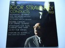 IGOR STRAVINSKY CONDUCTS 1961 ROSEN CBS 72007 ENGLAND  NEAR MINT RARE