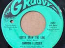 northern soul 45 DARROW FLETCHER Gotta Draw The Line   Groovy