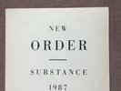 New Order Substance Rare Greece Pressing Vinyl Record VG 50292/93