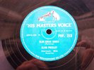 ELVIS PRESLEY 78 RPM BLUE SUEDE SHOES / TUTTI FRUTTI UK HMV POP.213 STRONG VG