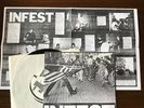 Infest - Machismo 7inch CROSSED OUT MAN IS THE BASTARD NEANDERTHAL IRON LUNG