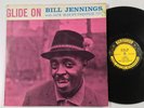 BILL JENNINGS Glide On Prestige Yellow/Black RVG Jazz LP