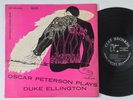 OSCAR PETERSON Plays Duke Ellington Clef DG Mono Norman Granz Jazz LP