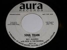 Ray Daniels Rick & The Ravens Soul Train Geraldine 45 RPM Aura Label Promotional