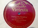 1904 ALESSANDRO MORESCHI Last CASTRATO SOPRANO Oremus Pro Pontifice POPE PIUS X