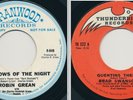DARK SHADOWS Rare Singles ROBIN GREAN Promo + BRAD SWANSON Quentin's Theme