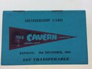 The Beatles Original 1964 Cavern Club Membership booklet.