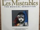 Les Miserables 2xLP Broadway Cast Geffen 1987 EX Vinyl VG+ Sleeve Booklet Inner