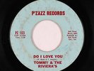Northern Soul 45 - Tommy & the Riviera's - Do I Love You - P'zazz - mp3