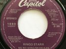 RINGO STARR /  NO NO SONG / CAPITOL REISSUE / PURPLE LABEL 1978-83