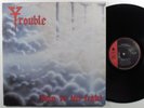 TROUBLE Run To The Light METAL BLADE/ENIGMA LP VG++ w/ insert