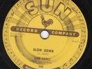 Jack Earls Sun Rockabilly  Slow Down/A Fool For Loving You   78 rpm