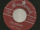 ROCKABILLY bw DOOWOP- PEANUTS WILSON - CAST IRON ARM  -HEAR -1957 BRUNSWICK