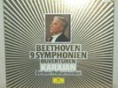 Beethoven 9 Symphonies Karajan Berlin Phil   7 LPs DG 415 066-1  NM + 2 Dig LPs