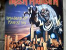 Iron Maiden Invaders Of Manhattan Record LP Vinyl Number Of The Beast Eddie
