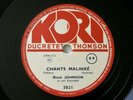 Africa Guinea Black Johnson Malinké Songs 78RPM Kori 10