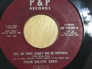 four below zero-tell me why/tell me why(can't we be friends) northern soul 45rpm