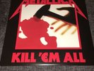 Kill Em All, Metallica Vinyl