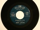 DON LUCAS Burrito/Where's Flo RARE MOD POPCORN NOVELTY 1962 Challenge HEAR