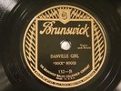 COUNTRY DOCK BOGGS Danville Girl / Pretty Polly BRUNSWICK 132 HEAR