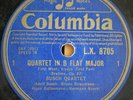 Busch SQ. Brahms (Quartet op. 67). Col LX 8705-9 (5). NM-