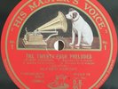 Cortot. Chopin (Preludes op. 28). HMV DB 957-60 (4). NM-, flm