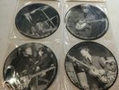 THE BEATLES   INTERVIEW PICTURE DISC COLLECTION  4 x DISC SET w/ PVC HANGER