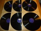 CHARLES MUNCH symphonie fantastique BERLIOZ 6x 78 RPM COLUMBIA LFX 8128 à 8133