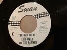 LINK WRAY Batman/Alone PROMO 45 Swan S-4244 White Label   Rockabilly