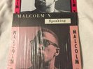 Malcolm X, Message To The Grass Roots, And Malcolm Speaking Two LPs , Sold As Is