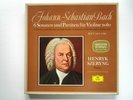 BACH SZERYNG VIOLIN SOLO SONATAS PARTITAS BOX SET 3 STEREO LP's DGG GERMANY ED2