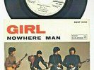 BEATLES GIRL b/w NOWHERE MAN 1966 ITALY PARLOPHON PFC 7506 JB PROMO + PS NM/EX