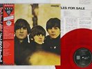 BEATLES FOR SALE EMI/ODEON EAS-70133 Japan OBI MONO CLEAR RED VINYL VINYL LP