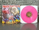 IRON MAIDEN The Number Of The Beast PINK VINYL UNPLAYED Bootleg Unofficial Eddie