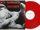 Black Sabbath ?- Walpurgis LP RED VINYL UK Radio 1970 & Demo 1969 Ozzy Osbourne