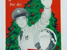 ELVIS PRESLEY - 100% ORIGINAL CHRISTMAS PROMOTIONAL POSTCARD